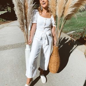 White jumpsuit